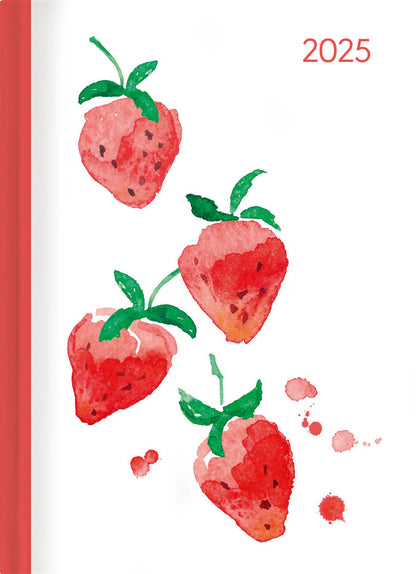 Mini-Buchkalender Style Fruits A6 2025