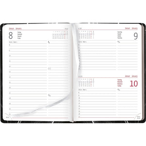 Mini-Buchkalender Style Marble A6 2025