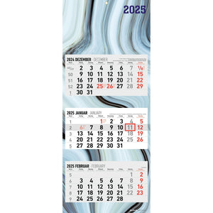 3-Monatskalender Design 2025