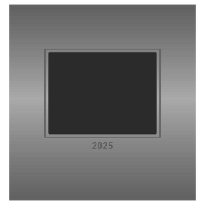 Foto-Bastelkalender Silber 2025 - Bastelkalender 2025