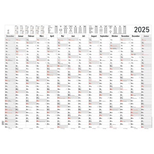 Jahresplaner XL 14 Monate 2025