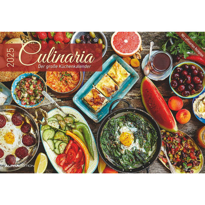 Culinaria - Der große Küchenkalender 2025