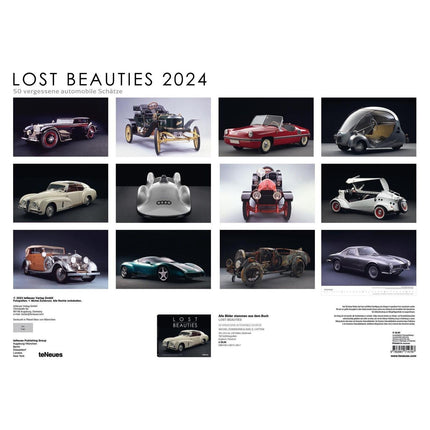 Lost Beauties Kalender 2024 35 x 48cm