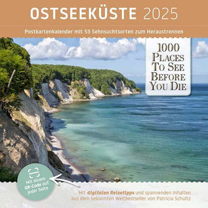Ostseeküste 2025 Postkartenkalender
