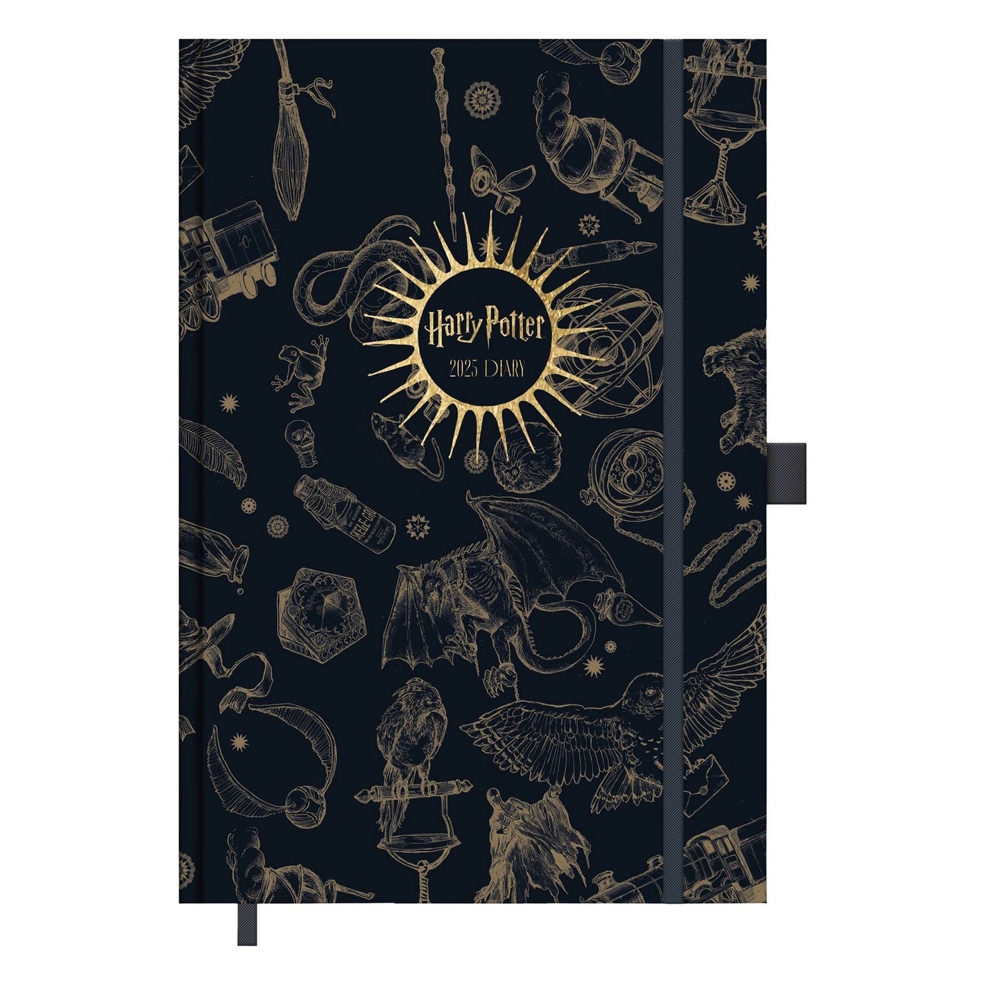 HARRY POTTER 2025 A5 Diary - Buchkalender 2025