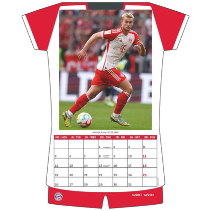 FC Bayern München Trikotkalender 2024