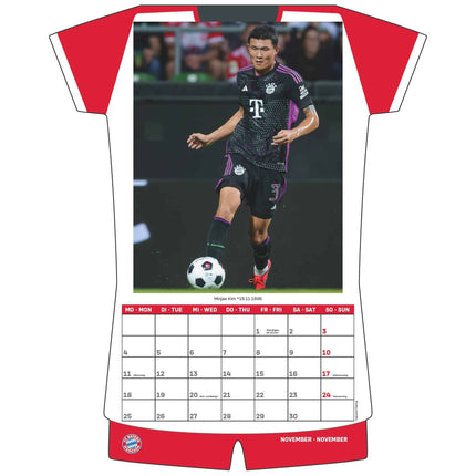 FC Bayern München Trikotkalender 2024
