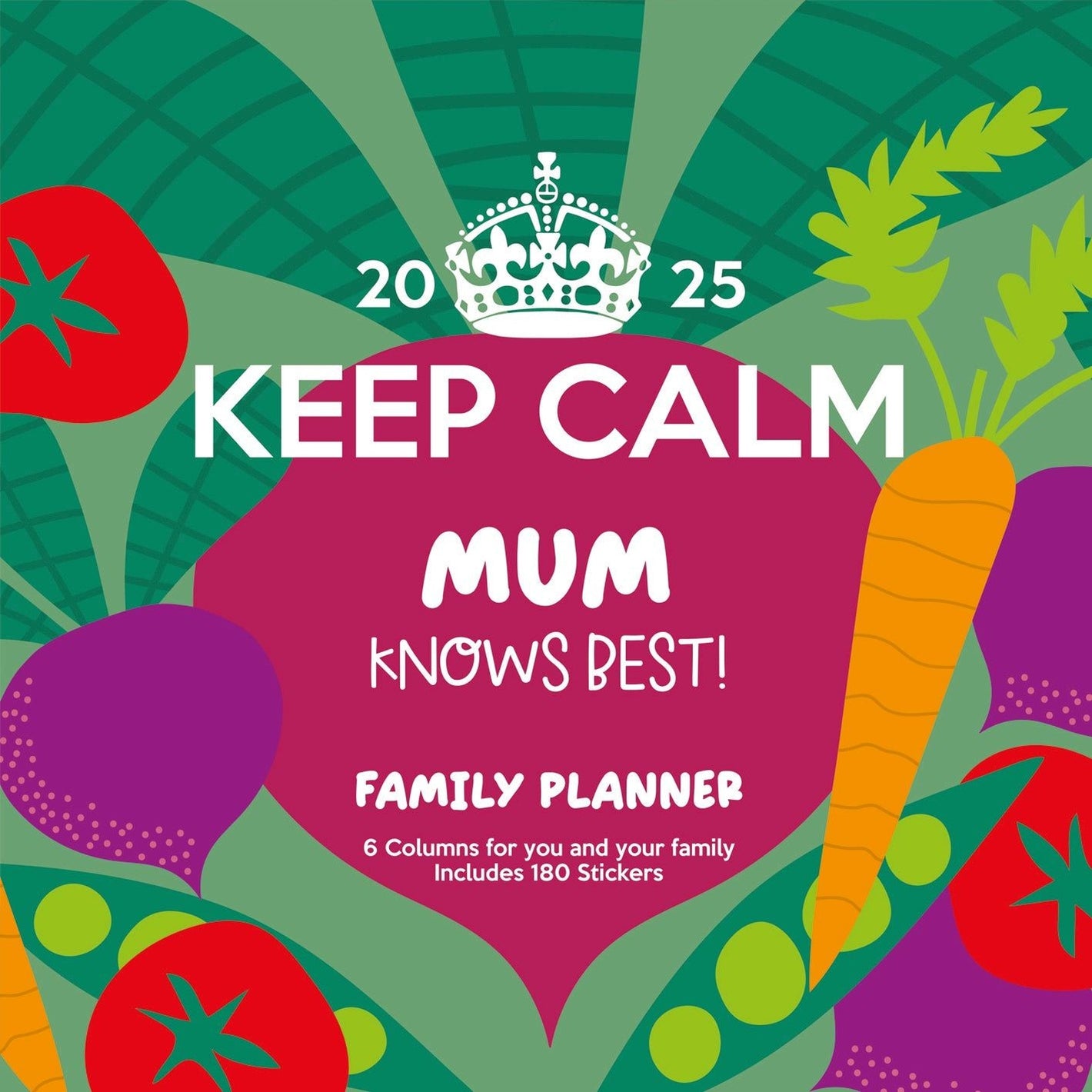 KEEP CALM 2025  Familienplaner - Familienplaner 2025