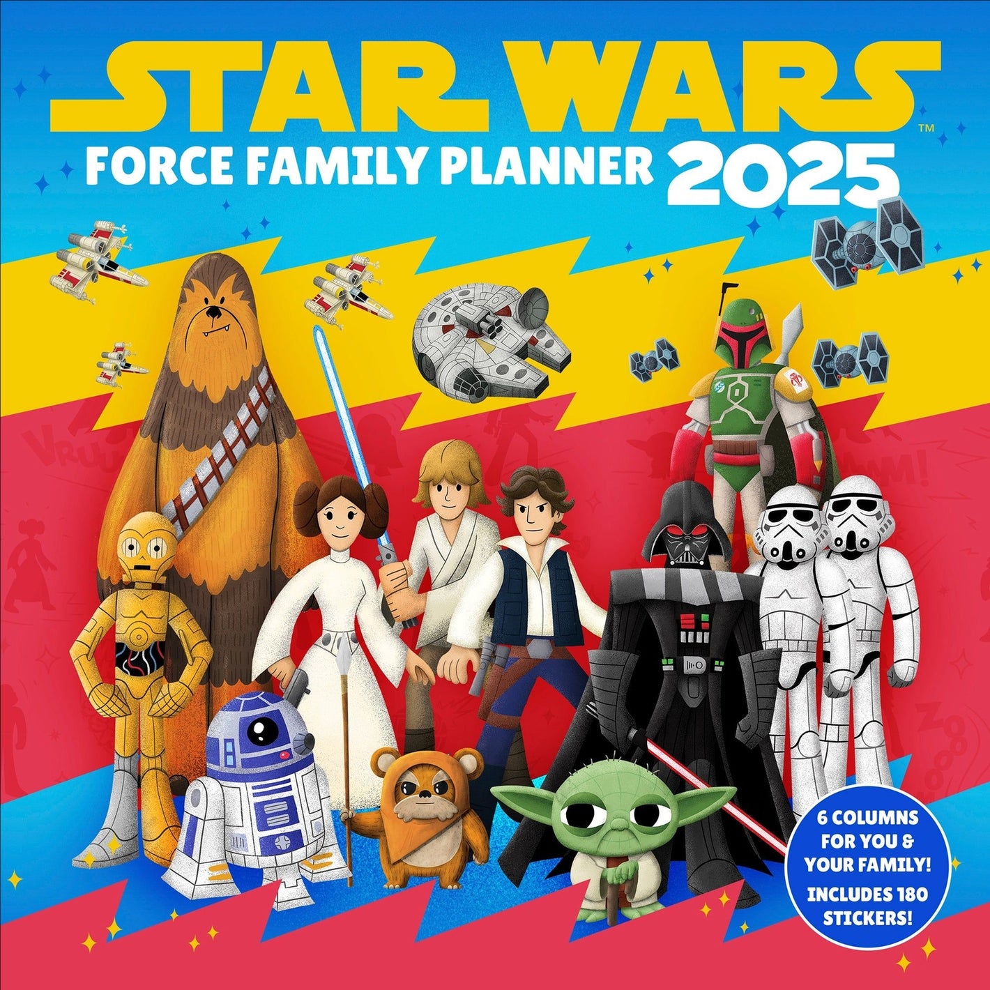 STAR WARS 2025  Familienplaner - Familienplaner 2025