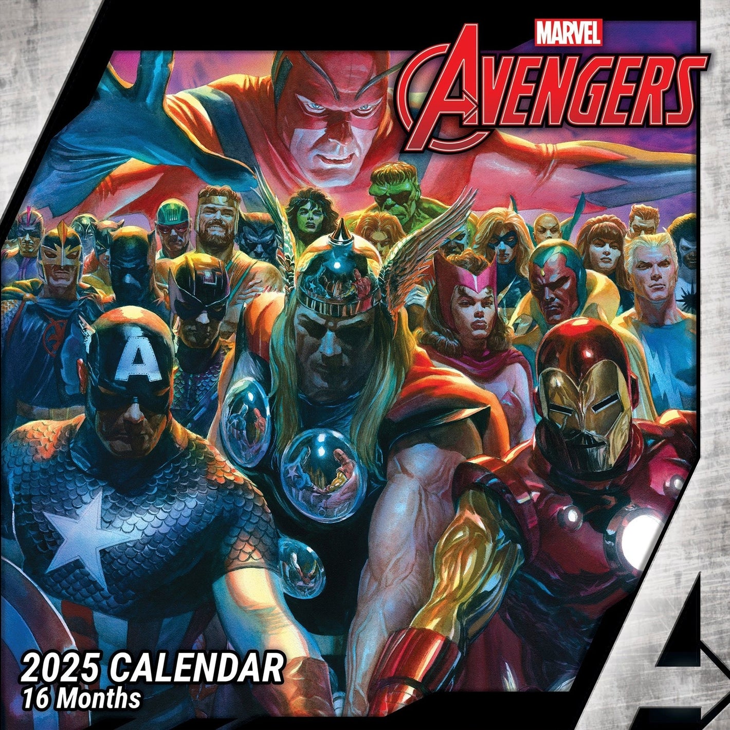 AVENGERS 2025  Broschürenkalender - Broschürenkalender 2025