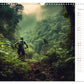 Mit dem Mountainbike durch die Welt Kalender 2025 - Wandkalender 2025