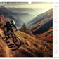 Mit dem Mountainbike durch die Welt Kalender 2025 - Wandkalender 2025