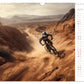 Mit dem Mountainbike durch die Welt Kalender 2025 - Wandkalender 2025