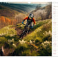 Mit dem Mountainbike durch die Welt Kalender 2025 - Wandkalender 2025