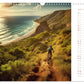 Mit dem Mountainbike durch die Welt Kalender 2025 - Wandkalender 2025