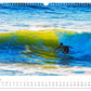 Surfer an der Côte de Lumière Kalender 2025 - Wandkalender 2025