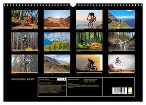 Mountainbike extrem Kalender 2025 - Wandkalender 2025