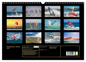 Windsurfing - extrem cool Kalender 2025 - Wandkalender 2025