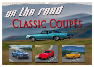 on the road Classic Coupés Kalender 2025 - Wandkalender 2025