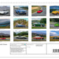 on the road Classic Coupés Kalender 2025 - Wandkalender 2025