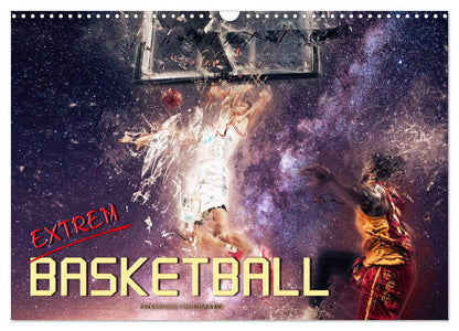 Basketball extrem Kalender 2025 - Wandkalender 2025