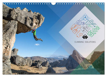 Climbing Solutions - Bergsport weltweit Kalender 2025 - Wandkalender 2025