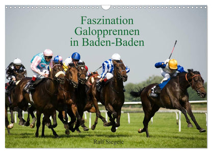 Faszination Galopprennen in Baden-Baden Kalender 2025 - Wandkalender 2025