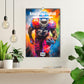 American Football. Paintings Kalender 2025 - Wandkalender 2025