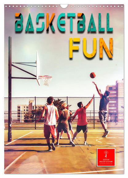 Basketball Fun Kalender 2025 - Wandkalender 2025