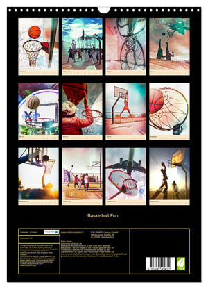 Basketball Fun Kalender 2025 - Wandkalender 2025