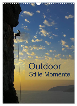 Outdoor-Stille Momente Kalender 2025 - Wandkalender 2025