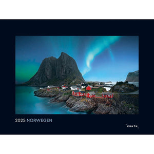 Wandkalender Norwegen 2025