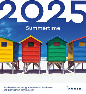Postkartenkalender Summertime 2025