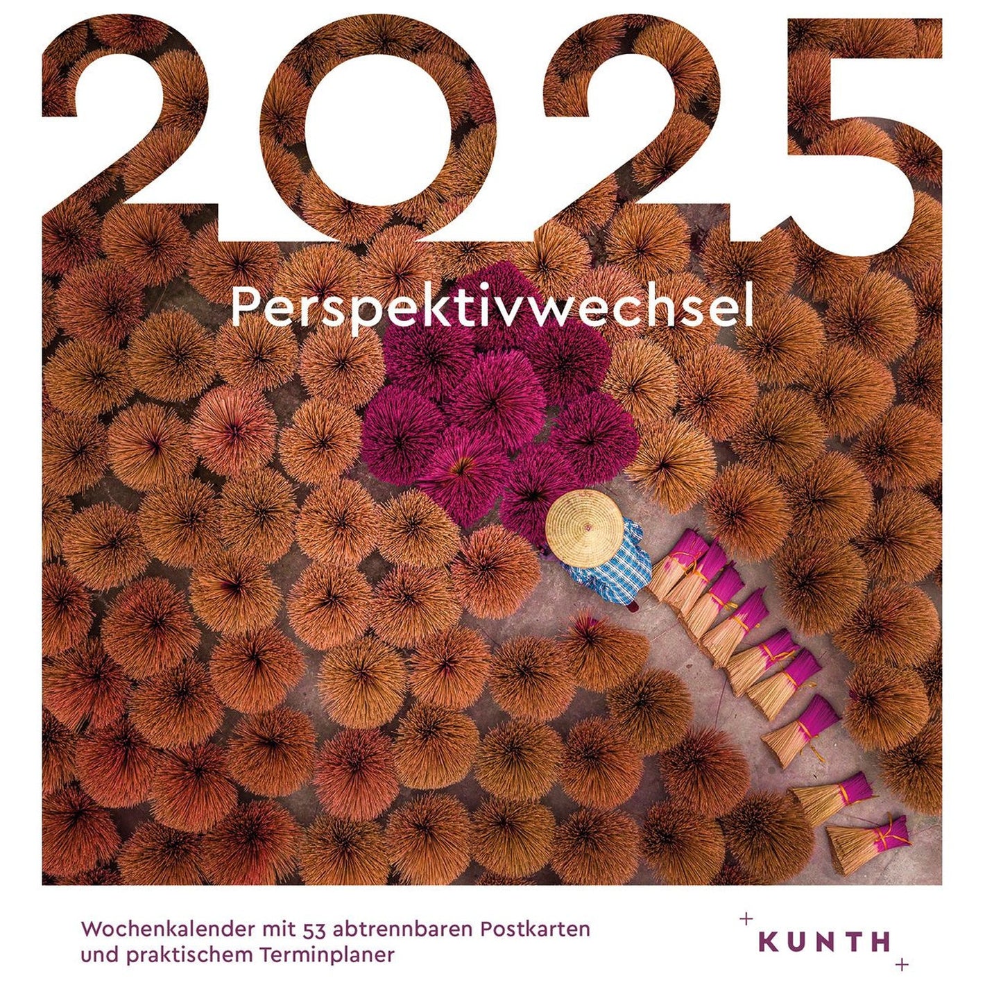 Postkartenkalender Perspektivwechsel 2025 - Wochenabreißkalender 2025