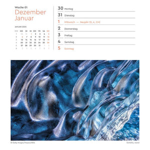 Postkartenkalender Wunderwerk Natur (UT: Bizarre Strukturen)