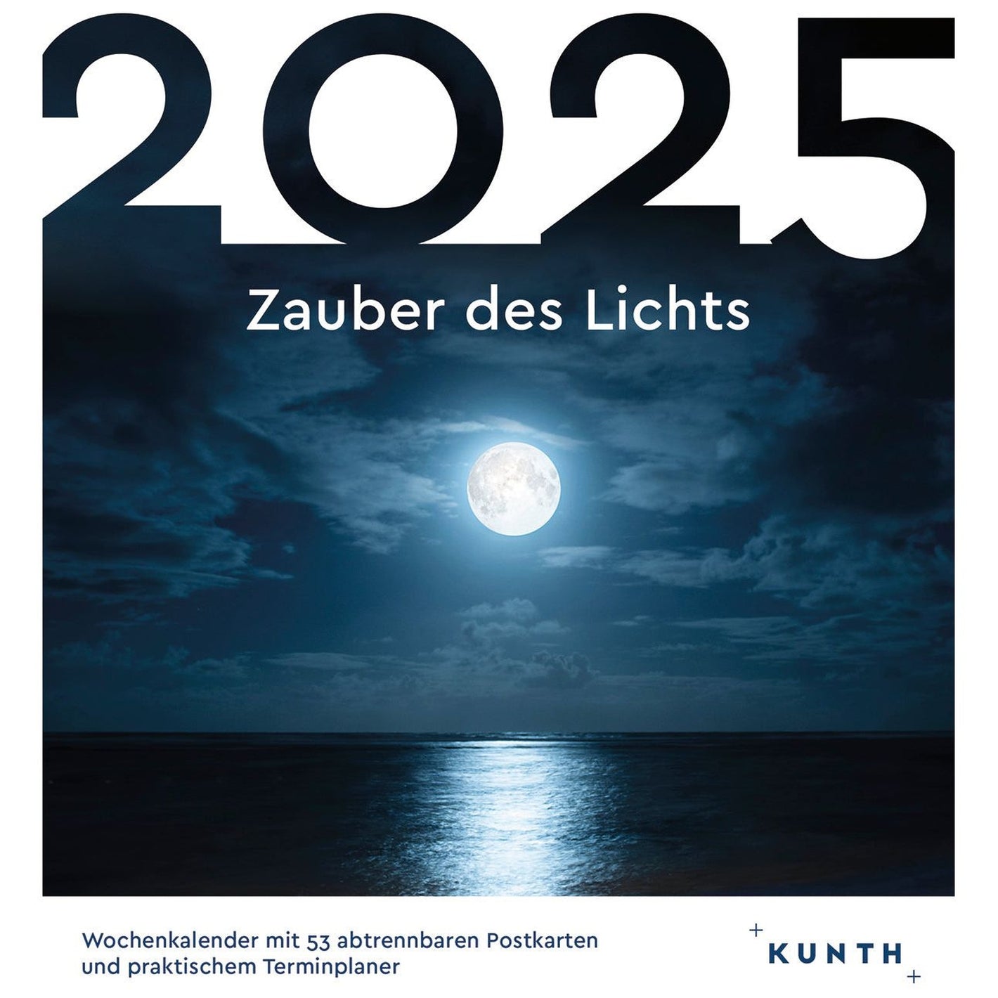 Postkartenkalender Zauber des Lichts - Wochenabreißkalender 2025