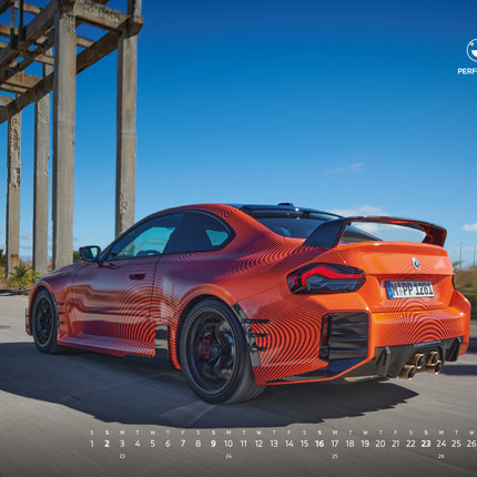 BMW M Performance Parts Kalender 2024 42,6 x 31 cm