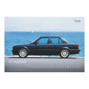 BMW Classic Wandkalender 2025 - Wandkalender 2025