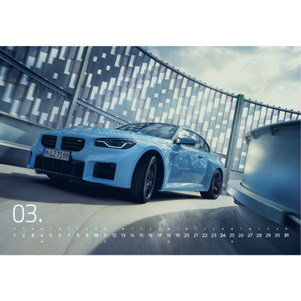 BMW M Wandkalender 2024