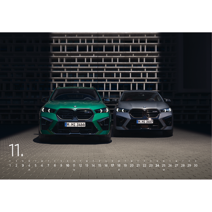 BMW M Wandkalender 2024