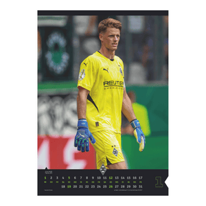 Borussia Mönchengladbach 2025 - Wandkalender 2025