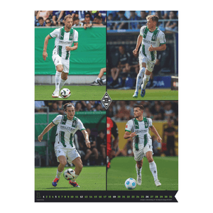 Borussia Mönchengladbach 2025 - Poster Kalender 2025