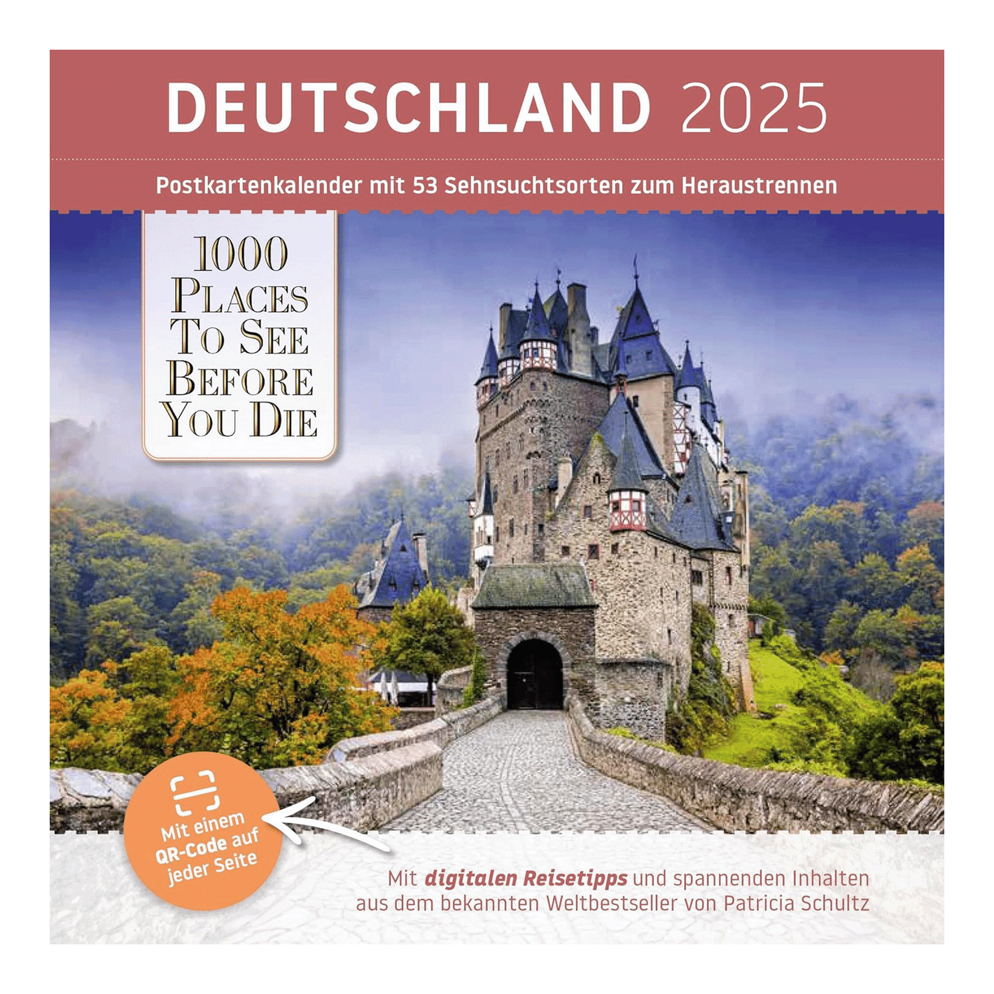 Deutschland 2025 Postkartenkalender - Wochenabreißkalender 2025