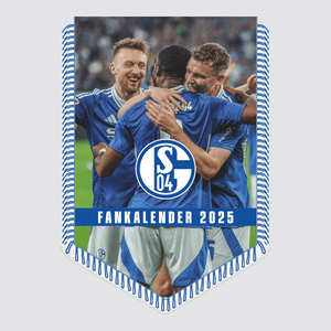 FC Schalke 04  Bannerkalender 2025 - Wandkalender 2025