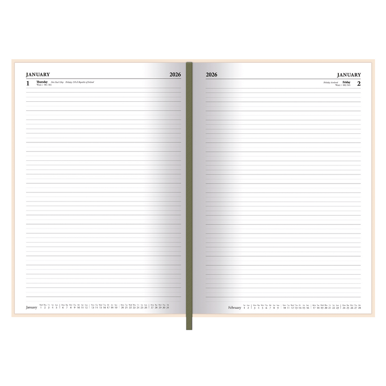 Buchkalender 2026 | DIN A4 Kalender 📙 Kalendersale.de – kalendersale.de