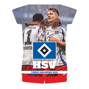 Hamburger SV 2025 Trikotkalender - Wandkalender 2025