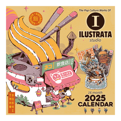 ILUSTRATA  Kalender 2025 - 30 x 60 cm