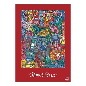 James Rizzi Kalender 2025 - Wandkalender 2025