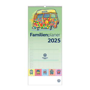 VW Familienkalender 2025