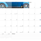 VW Käfer Kalender 2024 30 x 30 cm